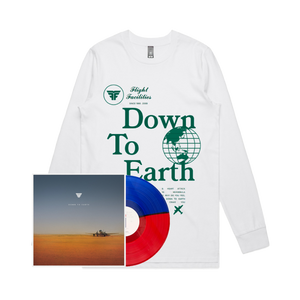 Flight Facilities / Down To Earth Vinyl & Long-sleeve T-shirt Bundle