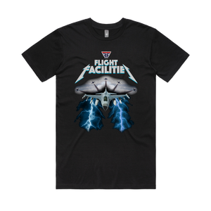 Flight Facilities / Metallica Tee Black T-Shirt