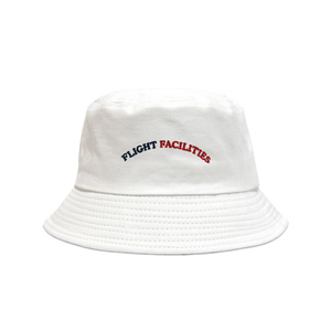 Flight Facilities / Leisure Forever White Bucket Hat