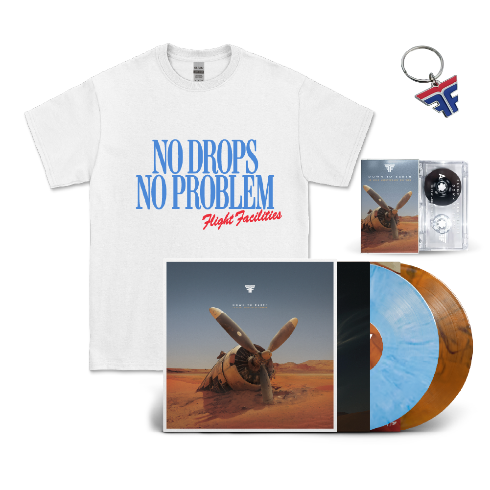 Down To Earth (10 Year Anniversary Edition) 2LP, Cassette, White Tee & Keyring