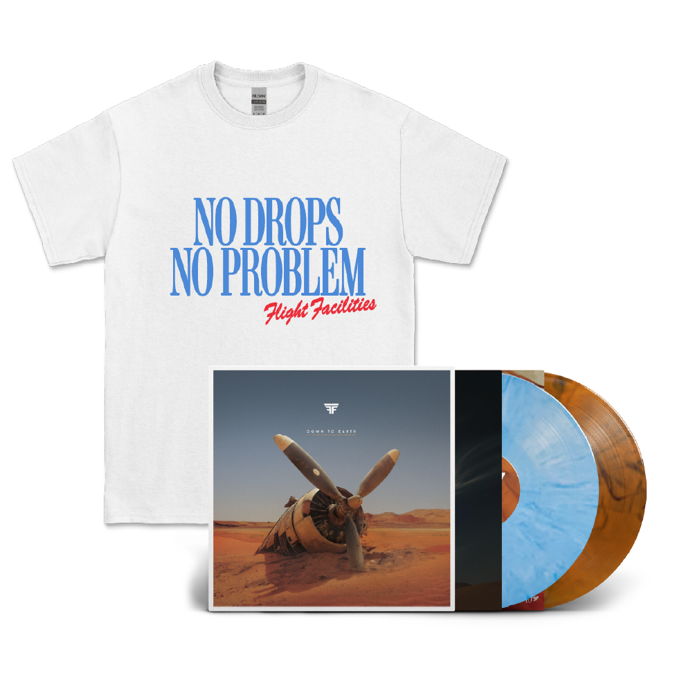 Down To Earth (10 Year Anniversary Edition) 2LP & White Tee