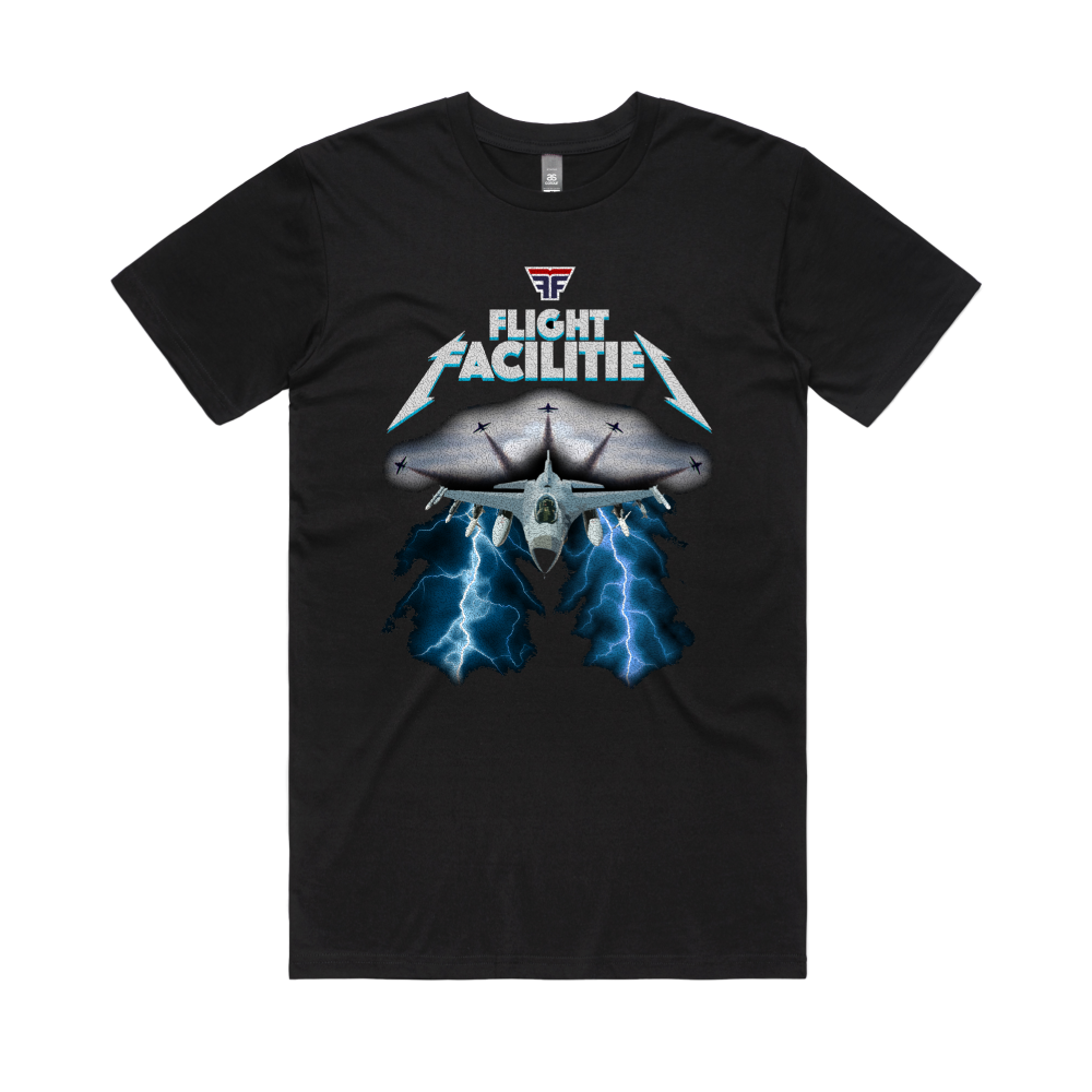 Flight Facilities / Metallica Tee Black T-Shirt