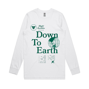 Flight Facilities / Down To Earth Vinyl & Long-sleeve T-shirt Bundle [PRE-ORDER]