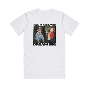 Flight Facilities / Kids Dream Big White T-Shirt